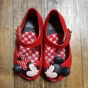 Toddler Girls Sz 7 Mini Melissa Disney Shoes